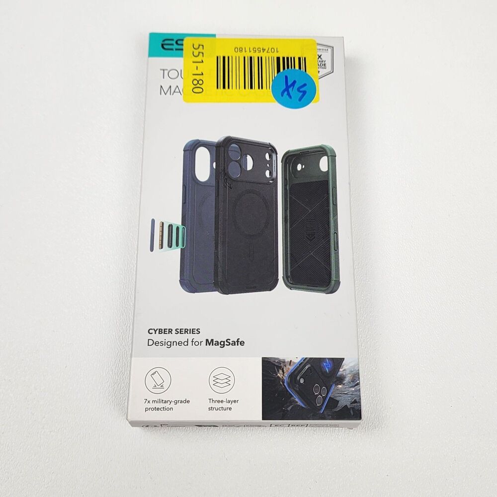 ESR Cyber Series Case for iPhone 17 Pro MagSafe Rugged Navy Blue